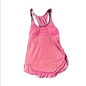 LULULEMON Cool Pink Racerback Tank Top Size 6